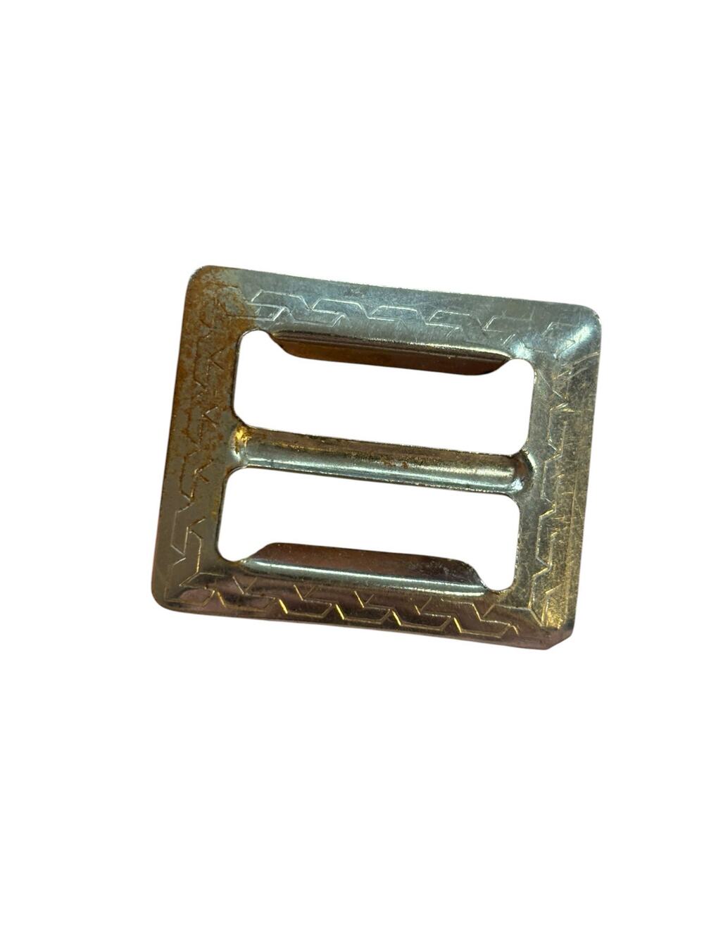 Vintage Metal Slide Buckle Art Deco Style Strap Adjuster Belt Bag Hardware